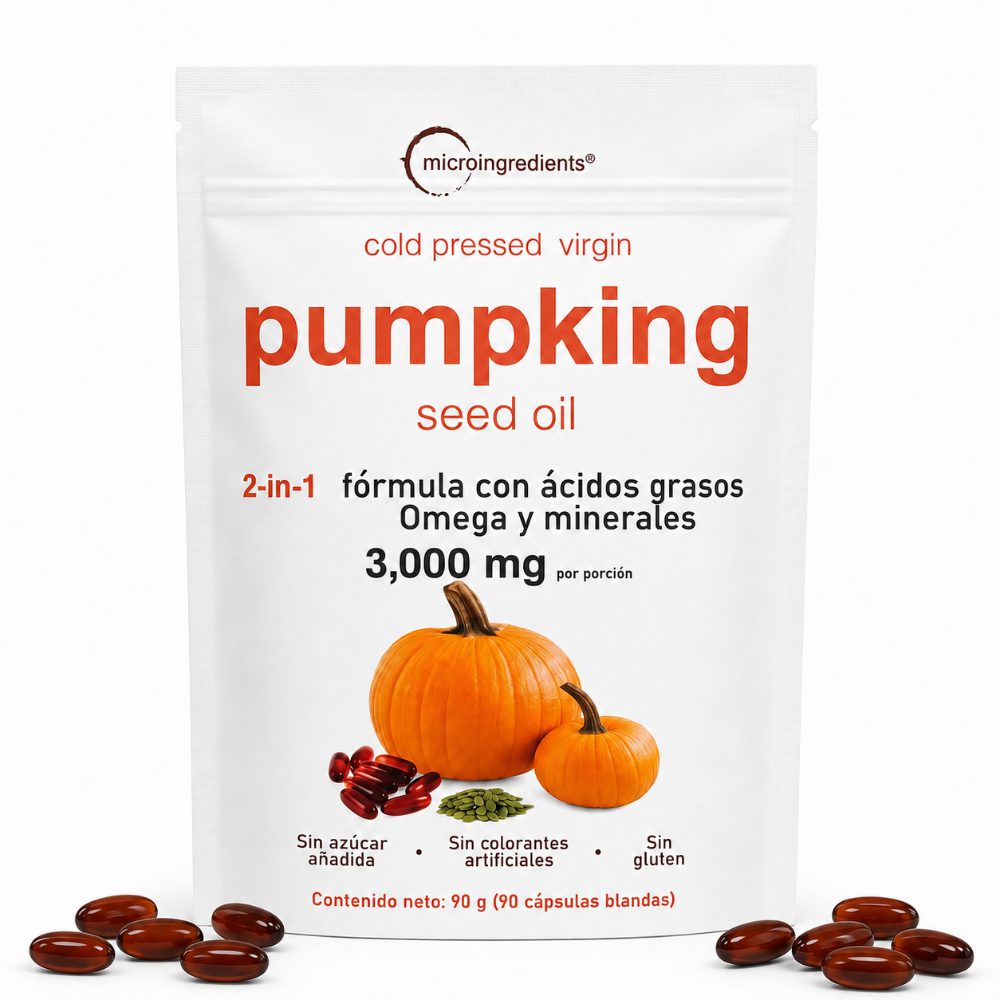 Bolsa de Pumpkin Seed Oil de frente
